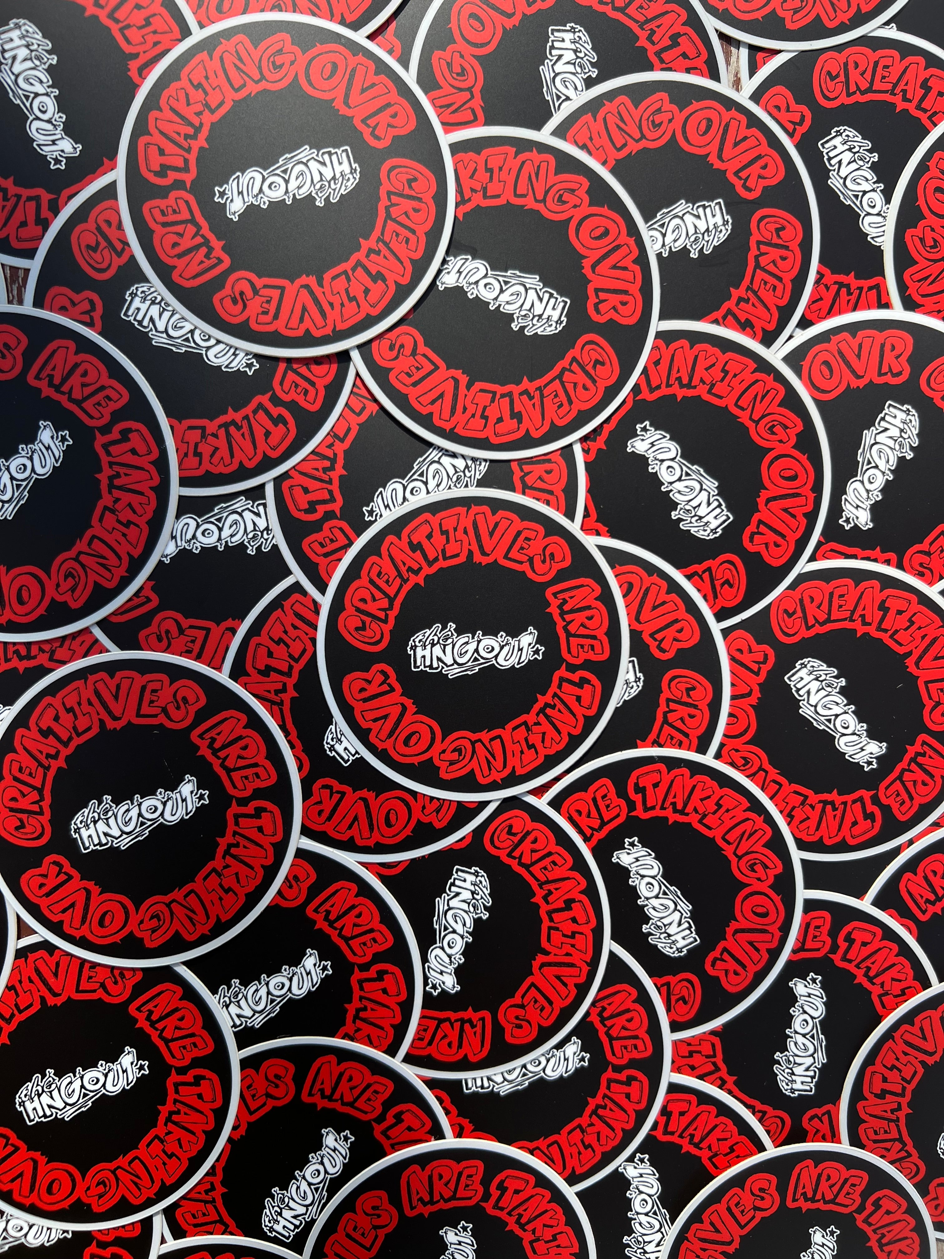 creatives are taking ovr sticker (red)
